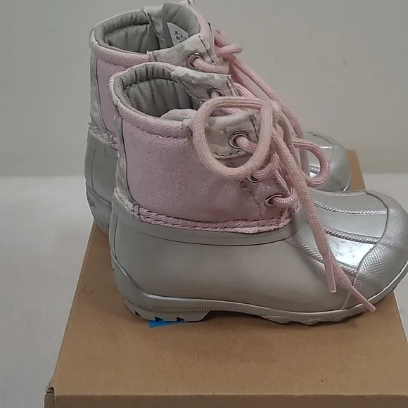 Sperry Port Boot Pink Camo - Picture 6 of 9